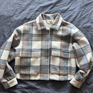 Abercrombie flannel jacket